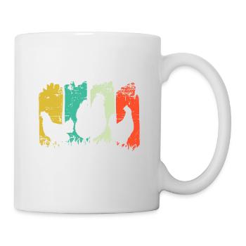 Mir Reichts Ich Geh Zu Meinen Hühnern - Tasse - Weiß - Rechts