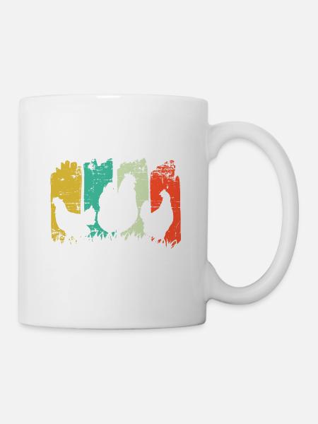 Mir Reichts Ich Geh Zu Meinen Hühnern - Tasse - Weiß