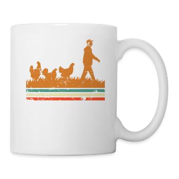 Chicken Chickens - Mug - white - Right