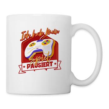Zocken Gaming - Tasse - Weiß - Rechts