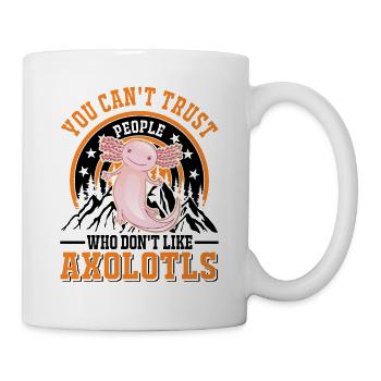 Axolotl Gift Tail Lurch - Mug - white - Right
