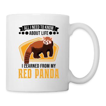 Red Panda Gift Cat Bear Red Panda - Mug - white - Right