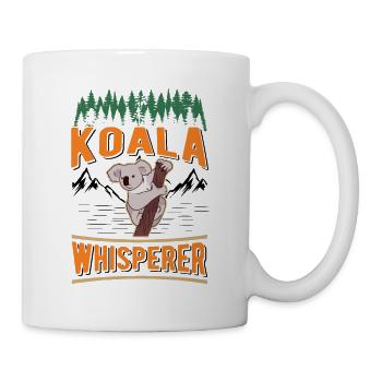 Koala Whisperer Koala Flüsterer Koalabär - Tasse - Weiß - Rechts
