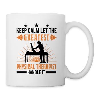 Best Physiotherapist Physiotherapy Physio - Mug - white - Right