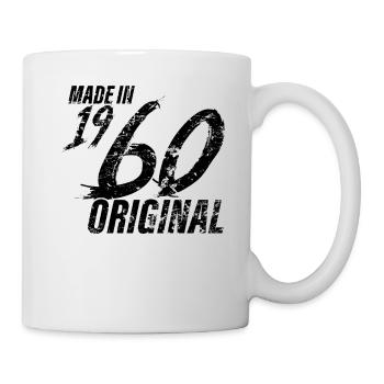 Fait En 1960 Année de naissance 1960 Anniversaire Femmes - Mug blanc - blanc - Droite