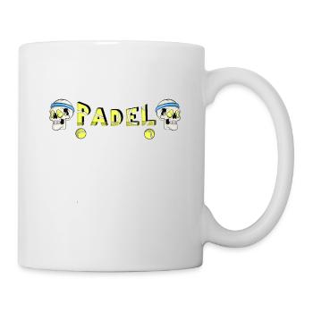 Padel für Immer cooles für Padel Spieler - Tasse - Weiß - Rechts