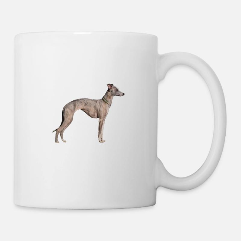 Whippet Hund - Whippet - Tasse - Weiß
