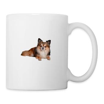 Chihuahua Hund - Chihuahua - Tasse - Weiß - Rechts