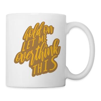 Permettez-moi d’exagérer - Mug blanc - blanc - Droite