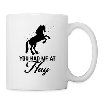 Cydesdale Rider and Draft Horse Designs - Mug - white - Right