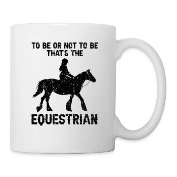 Conception Clydesdale pour clydesdale Riders - Mug blanc - blanc - Droite