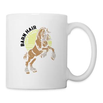 Cydesdale Rider and Draft Horse Designs - Mug - white - Right