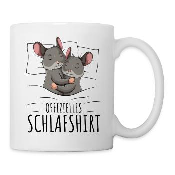Chinchilla - Tasse - Weiß - Rechts