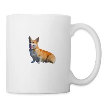 Pembroke Welsh Corgi Hund - Pembroke Welsh Corgi - Tasse - Weiß - Rechts