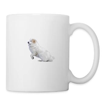 Pyrenäen Berghund Hund - Pyrenäen Berghund - Tasse - Weiß - Rechts