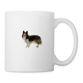 Sheltie Hund - Sheltie - Tasse - Weiß - Rechts