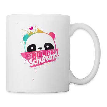 Endlich Schulkind, Einschulung - Tasse - Weiß - Rechts