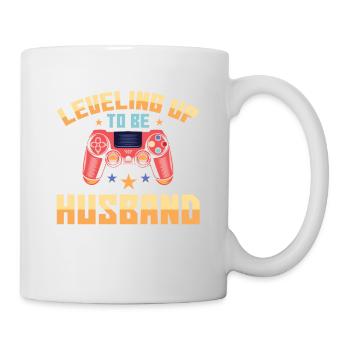 Ascend to husband for bride and - Mug - white - Right