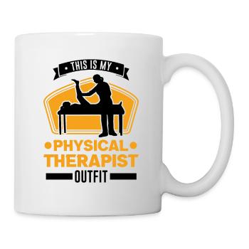 Physiotherapist Outfit Physiotherapy Physio - Mug - white - Right