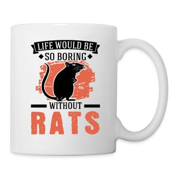 Rat Gift Domestic Rat Rat Owner - Mug - white - Right