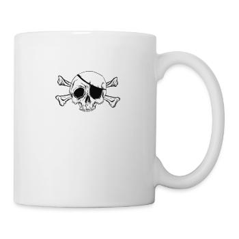 Don't Look At Me Like That I'm A Retired Pirate - Tasse - Weiß - Rechts
