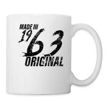 Made In 1963 Year of birth 1963 Birthday Women - Mug - white - Right