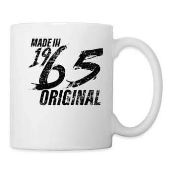 Fait En 1965 Année de naissance 1965 Anniversaire Femmes - Mug blanc - blanc - Droite