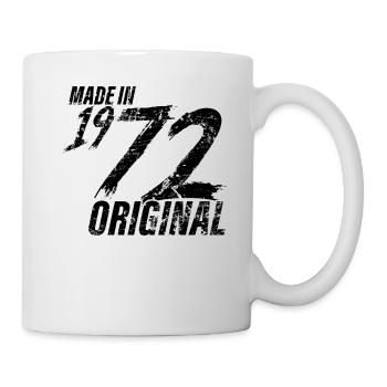 Fait En 1972 Année de naissance 1972 Anniversaire Femmes - Mug blanc - blanc - Droite