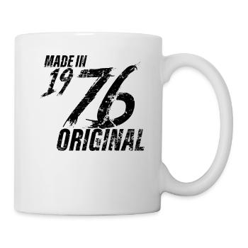 Made In 1976 Year of birth 1976 Birthday Women - Mug - white - Right