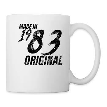 Made In 1983 Year of birth 1983 Birthday Women - Mug - white - Right