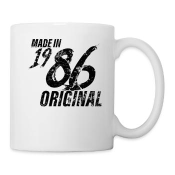 Made In 1986 Year of birth 1986 Birthday Women - Mug - white - Right
