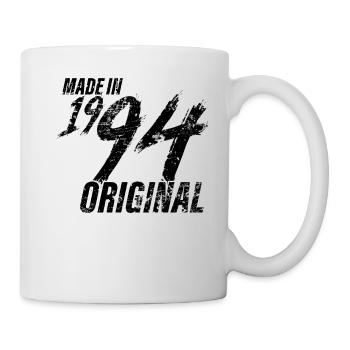 Made In 1994 Geburtsjahr 1994 Geburtstag Damen - Tasse - Weiß - Rechts