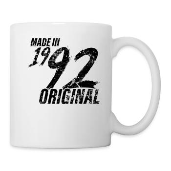 Made in 1992 Year of birth 1992 Birthday Women - Mug - white - Right