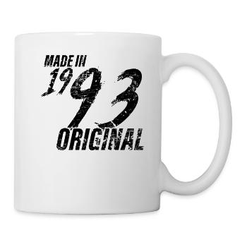 Made In 1993 Year of birth 1993 Birthday Women - Mug - white - Right
