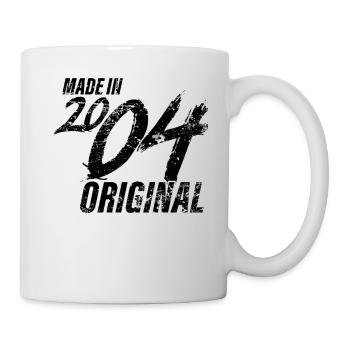 Fait en 2004 Année de naissance 2004 Anniversaire Femmes - Mug blanc - blanc - Droite