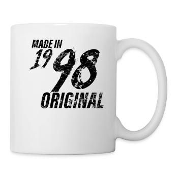 Made In 1998 Year of birth 1998 Birthday Women - Mug - white - Right