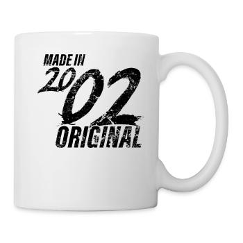 Fait En 2002 Année de naissance 2002 Anniversaire Femmes - Mug blanc - blanc - Droite
