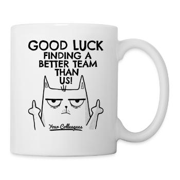 Job change New job Farewell Farewell gift - Mug - white - Right