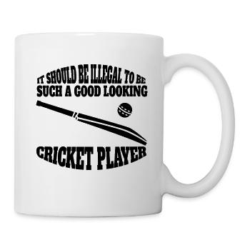 Cricket Saying Cricket Gift Cricket Fan Team - Mug - white - Right