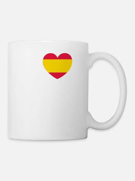 I love Ibiza tolle Insel Stadt in Spanien - Tasse - Weiß