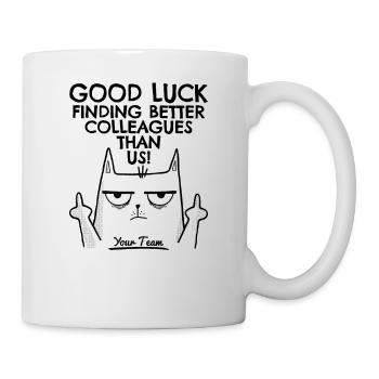 Job change New job Farewell Farewell gift - Mug - white - Right