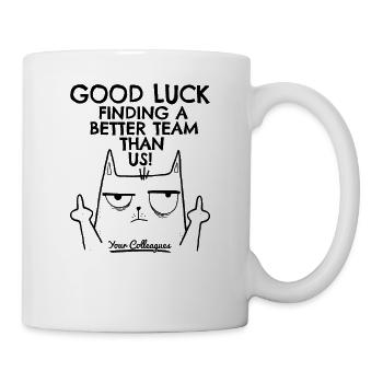 Job change New job Farewell Farewell gift - Mug - white - Right