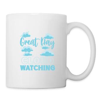 Cloud Watcher Meteorology Meteorologist Cloud - Mug - white - Right