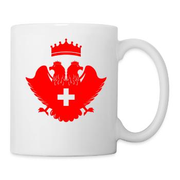 Armoiries suisses - Mug blanc - blanc - Droite