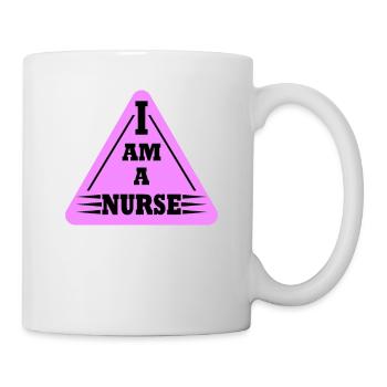 Ich bin eine Krankenschwester - Tasse - Weiß - Rechts