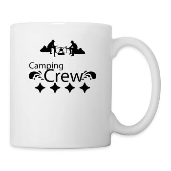 Urlaub Naturliebhaber Camping lustiger Spruch - Tasse - Weiß - Rechts