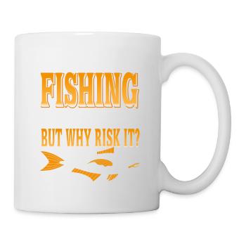 A Day Without Fishing Is Seriously Boring Funny - Mug - white - Right