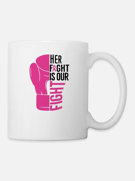 Ihr Kampf ist unser Kampf - Tasse - Weiß