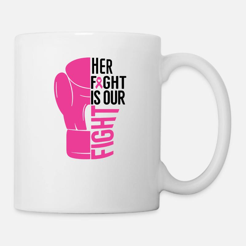 Ihr Kampf ist unser Kampf - Tasse - Weiß