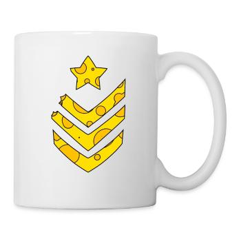 Cheese Army Medal - Mug - white - Right